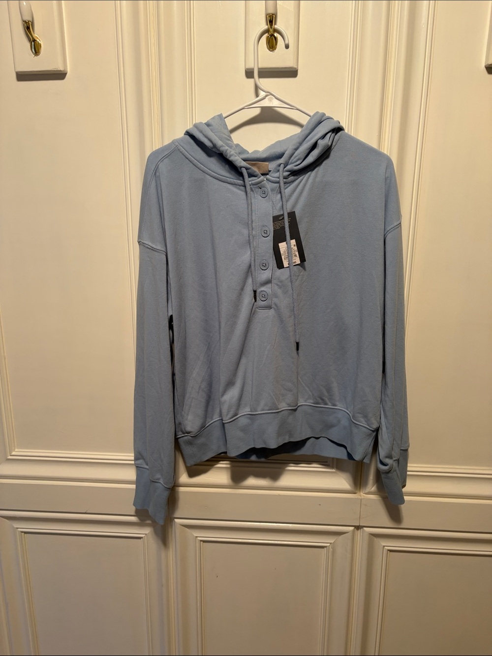 Universal Thread Light Blue Hooded Pullover Sweatshirt